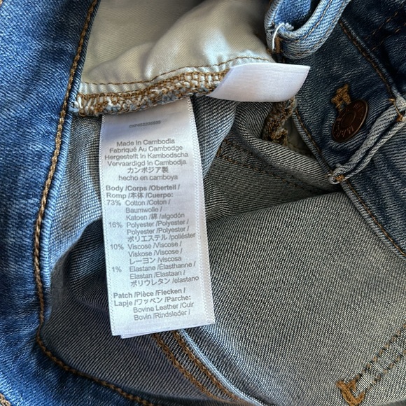 Madewell 9” Mid-Rise Skinny Jeans Size 30 Pants Cotton - Picture 5 of 6